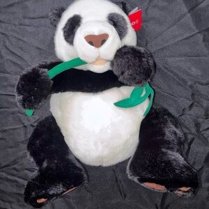 FA Black and White Panda Stuffed Animal